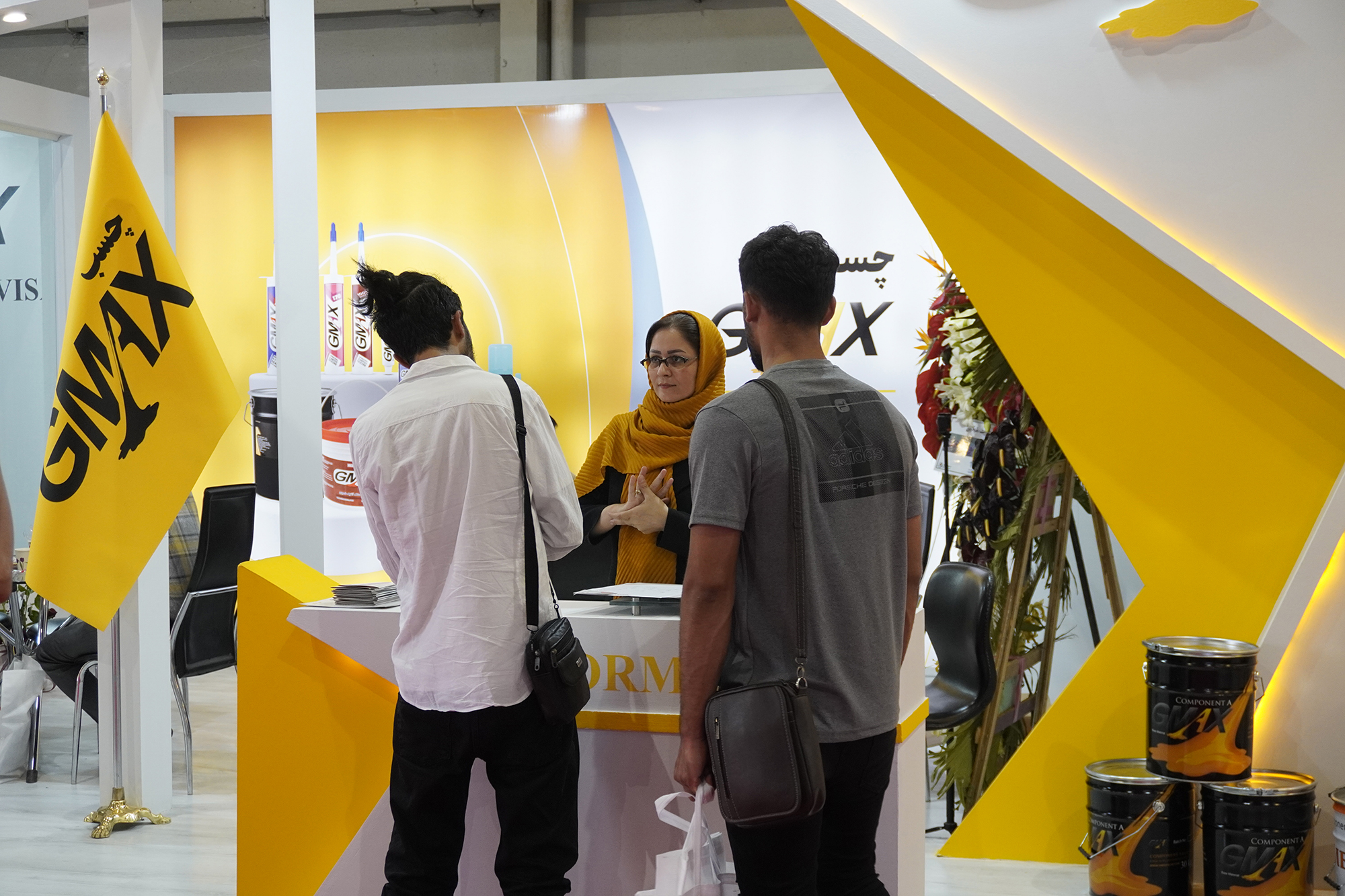 The presence of GMAX adhesive in the 14th international exhibition of doors, windows and related industries 