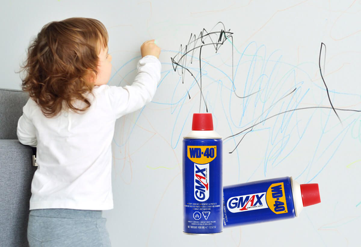 ۳۳ کاربرد شگفت انگیز اسپری WD40 در خانه